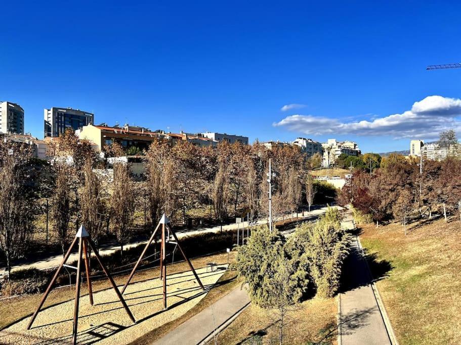 Ferienwohnung Acogedor Apartamento Entero Terrassa Exterior foto